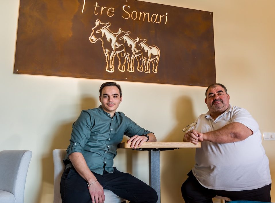 I TRE SOMARI – kúsok Kampánie pod hradom